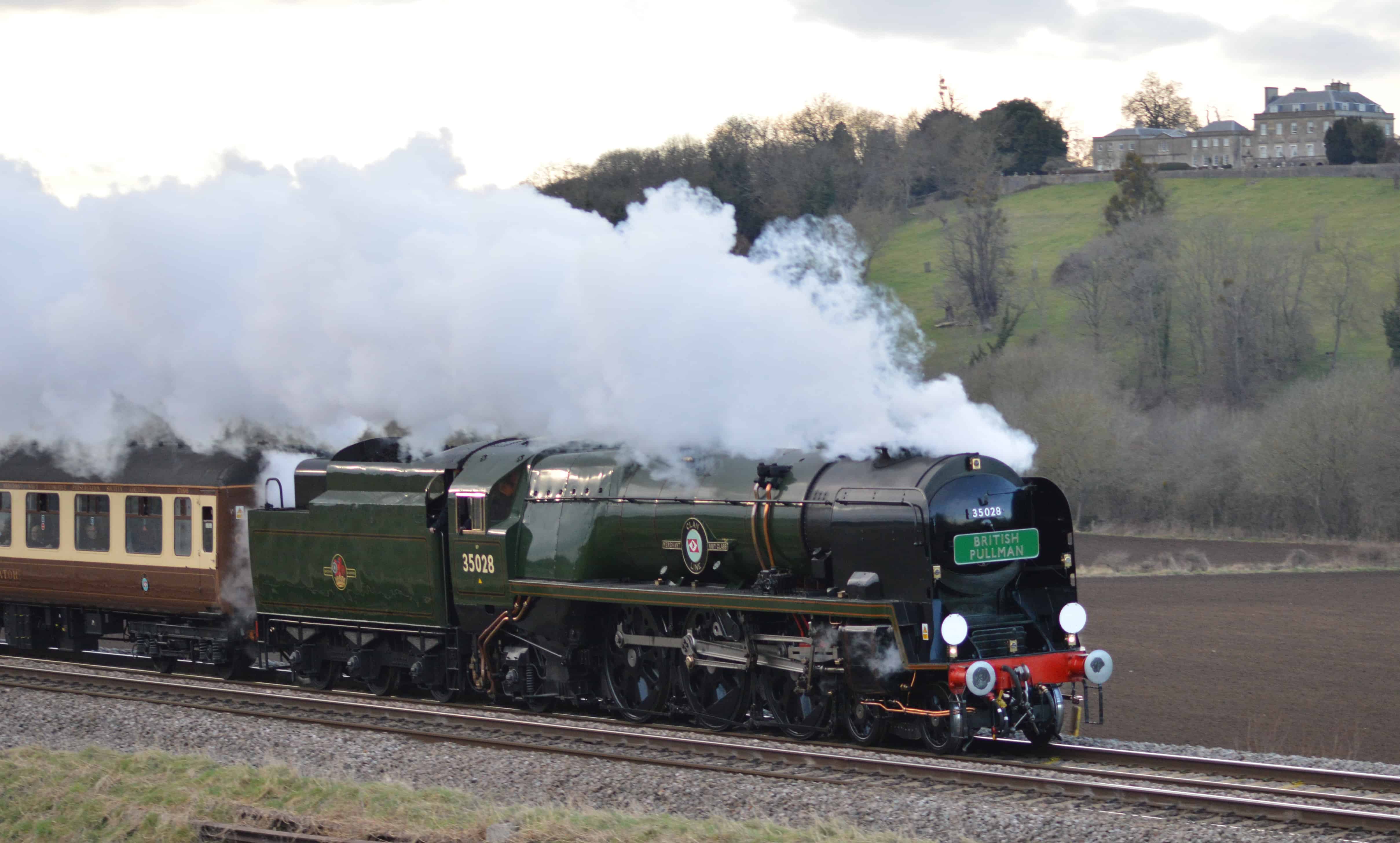 Steam train line фото 32