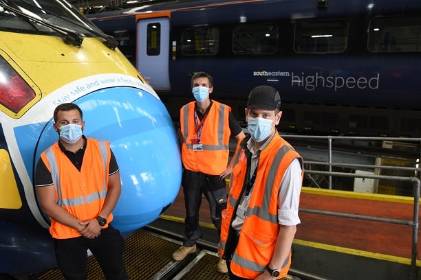 SOUTHEASTERN UNVEILS FACE MASK ARTWORK ON HIGH SPEED SERVICE 2