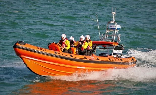 Ramsgate RNLI rescue overboard fisherman, children swept to sea on ...