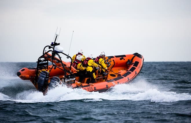 End of line for All Weather vessel with new inshore lifeboat for ...