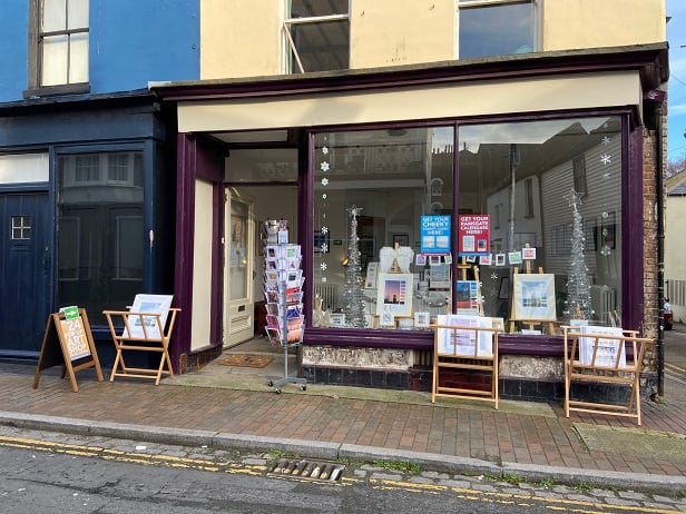 Cheeky Charity Christmas card and unique calendars on offer in Ramsgate