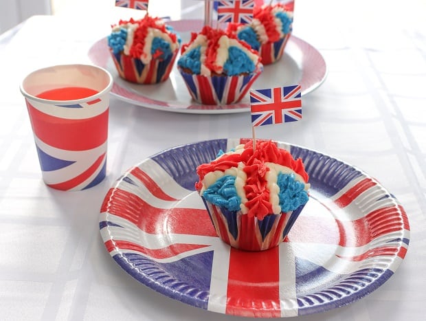 Royal Jubilee Cupcakes for Platinum Jubilee Celebrations